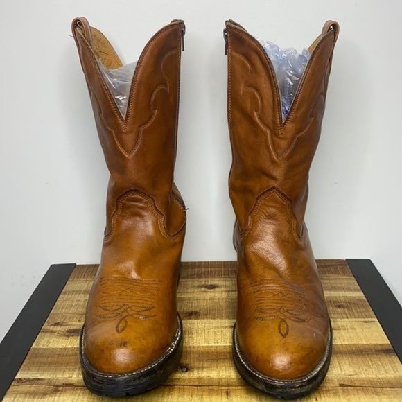 Alberta Boot Co. 3000 TN Cowboy Western Boot: Size 10EE - Picture 2 of 10